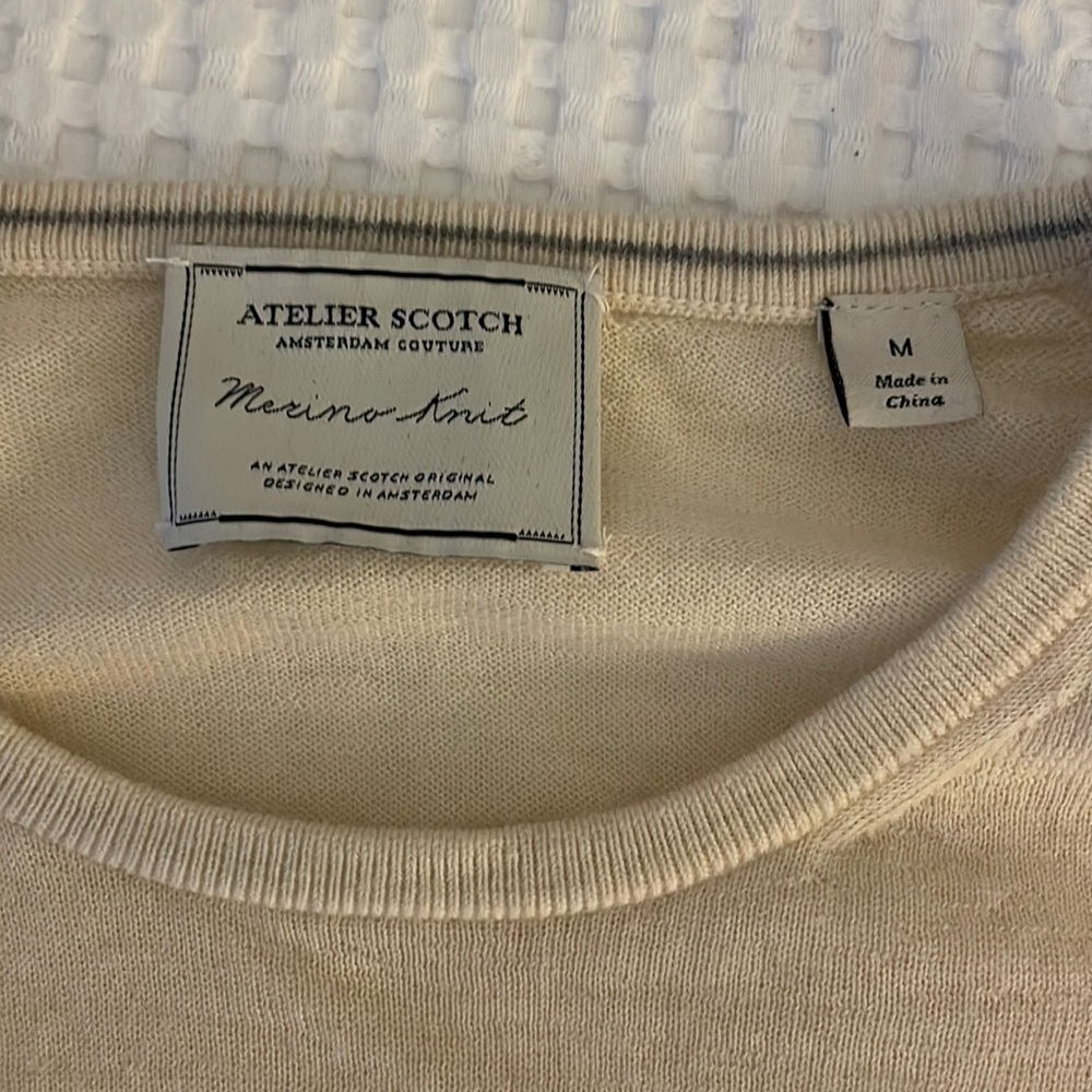 Selling Atelier Scotch Amsterdam Couture Merino Knit Sweater for sale !